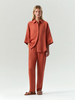 Emka / Брюки зауженного кроя из 100% тенсела