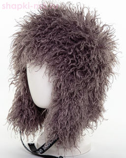 Лама экомех козлик Ушанка женская флис (56-57)