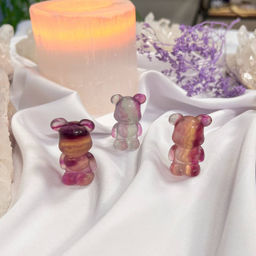 Фигурка Мишка "Bearbrick" из Флюорита