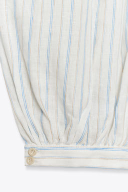 ZW COLLECTION STRIPED BALLOON TROUSERS - Zara фото 14