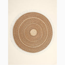 Ковёр с кисточками круглый SL Home «Паджа», d=150 см