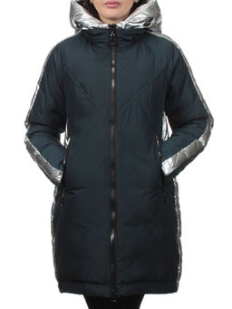 221С-050 BLUE GREEN Пальто зимнее женское (Био - Пух)