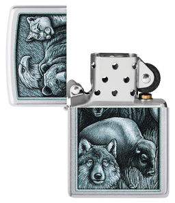 Зажигалка ZIPPO Королевство зверей | Animal Kingdom 46237  фото 4