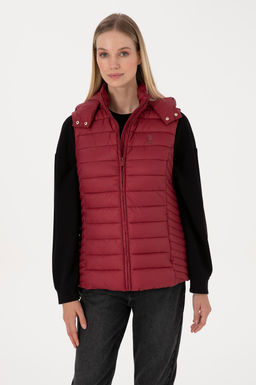 Kad_n Koyu Frambuaz Yelek - U.s. polo assn фото 3