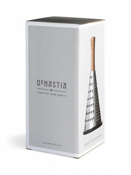 Терка круглая 11,3x24 черный дерево акации, нержавеющая сталь