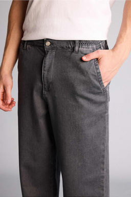 Yumu_ak Dokulu Wide Leg Jean Pantolon - Defacto фото 4