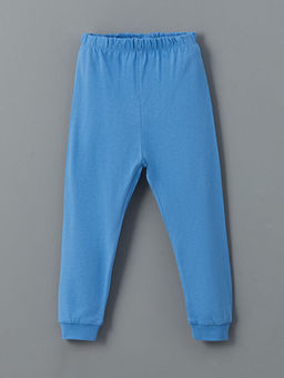Beli lastikli Basic Erkek Bebek Pijama Alt