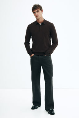 Polo en punto fino Regular Fit - H&m фото 3