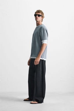 BASIC KNIT T-SHIRT - Zara фото 4