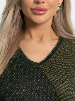 Блуза Найви (оливковая) Б15077-18М - Lt collection фото 8