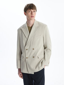 Standart Kal?p Erkek Blazer Ceket