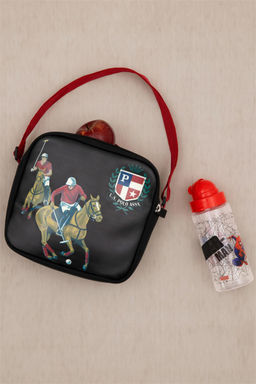 Черная школьная сумка для мальчика