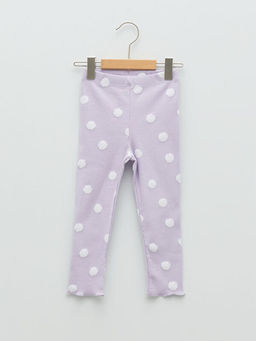 Beli Lastikli Desenli K?z Bebek Tayt