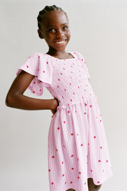 STRIPE AND HEART PRINT DRESS - Zara фото 5
