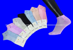 Цена за 12 пар. Следки женские сетка