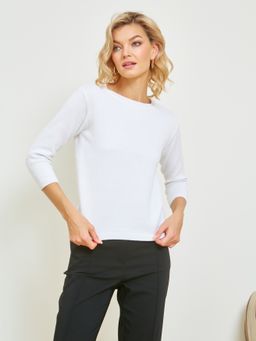 Джемпер с рукавом 3/4