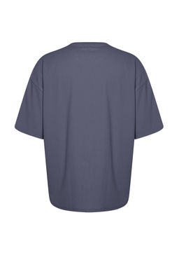TRENDYOL MAN Kahverengi Premium Oversize Bisiklet Yaka K?sa Kol Dokulu K?r?smaz Ottoman T-Shirt TMNSS23TS00081 - Trendyolmilla фото 52