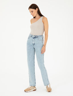 A__k Mavi Straight Fit Jean Pantolon