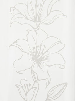 Ваза стеклянная для цветов, 6×20 см, 530 мл