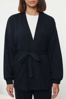 Lacivert Kusakl? Waffle Kumas Hamile Orme Pijama Tak?m? THMAW25PT00015 - Trendyolmilla фото 4