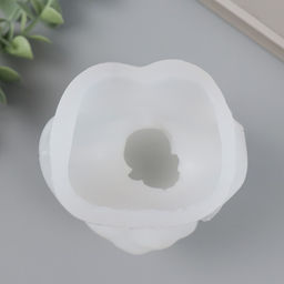 Молд силиконовый Девушка с цветами на глазах 10?8?6 см