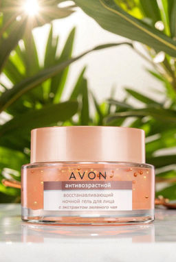 Антивозрастной ночной гель для лица, 50 мл - Avon фото 4