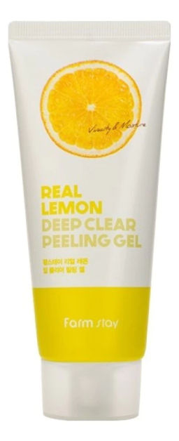 Пилинг-гель Farmstay Real Lemon Deep Clear 100 мл