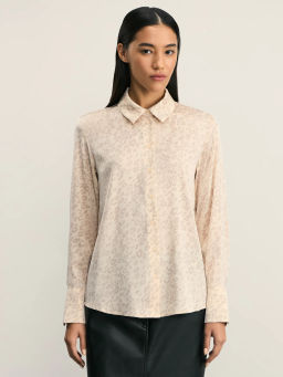 Атласная блузка / Zarina  фото 3