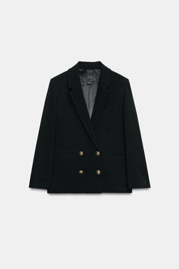 BLAZER RECTA BOTONES ZW COLLECTION / Negro - Zara фото 4