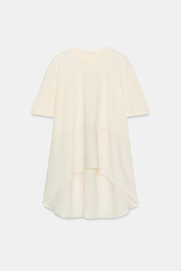 OVERSIZE COMBINED T-SHIRT - Zara фото 6