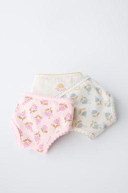 6-14 YEARS/ THREE-PACK OF BOHO BRIEFS - Zara фото 6