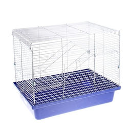 Клетка д/шиншилл, дегу, крыс Зоолайф №1 цинк (59*40*48см)