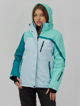 Горнолыжный костюм женский зимний голубого цвета 016Gl - Chunmai фото 11