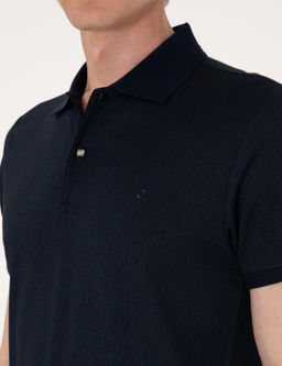 Lacivert Slim Fit Ti__rt