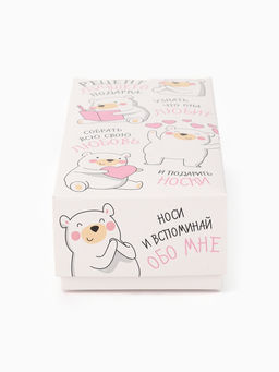 Носки женские KAFTAN Лучший подарок, набор 5 пар, размер 36-39 (23-25 см)  фото 7