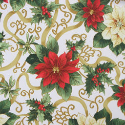 Скатерть Доляна Праздничные украшения 145*180 см, 100% п/э  фото 4