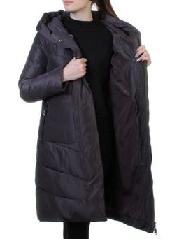 8033 DK. VIOLET Пальто женское зимнее (био-пух) - Fashion фото 7