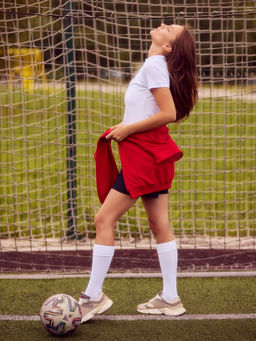 Футболка поло женская MINAKU: Basic line, белая, размер 50