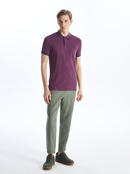 Polo Yaka K?sa Kollu Pike Erkek Ti??rt