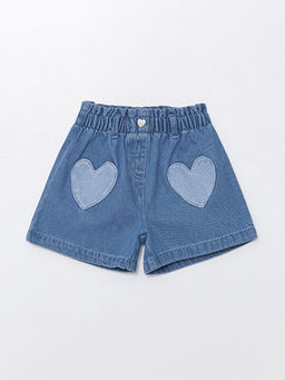 Beli Lastikli Nak??l? K?z Bebek Jean ?ort - Waikiki фото 3