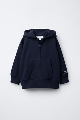 BASIC ZIP-UP SWEATSHIRT