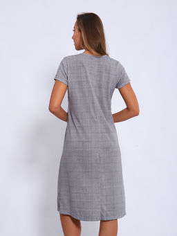 М423 Платье Сафари (светло-серый) - Иванушка-трикотаж фото 4