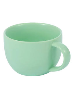 52235 GIPFEL Чайная пара GRONTE: чашка 230 мл, блюдце 15 см. Материал: керамика. Цвет: светло-зеленый.