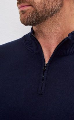 Джемпер F121-01-889 navy - Fine joyce фото 4