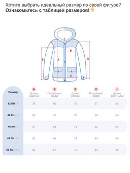 Зимняя женская куртка модная с капюшоном светло-серого цвета 52310SS - Holdluck фото 20