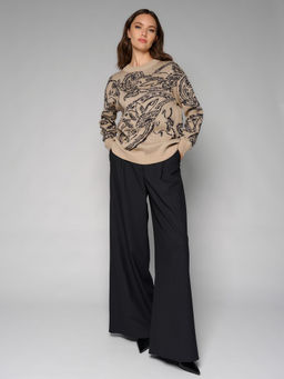 Брюки женские 12411-36033 d.blue