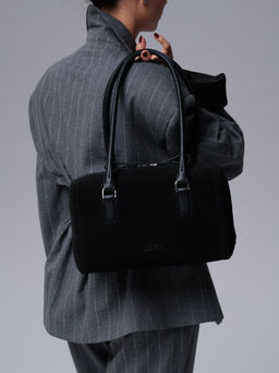 Замшевая сумка Cube DBR 31333 черный велюр  фото 3