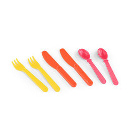 Набор посуды столовый "Каша у Маши" (20 дет.) в сетке