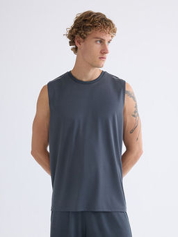 Bisiklet Yaka Erkek Kolsuz Ti??rt