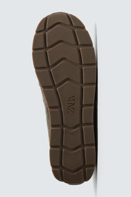 CASUAL LEATHER TRAINERS - Zara фото 5
